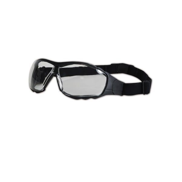 Safety Goggles, Clear Lens, Anti-Fog & Anti-Scratch, Flame Resistant Foam Lining, Gemstone Series